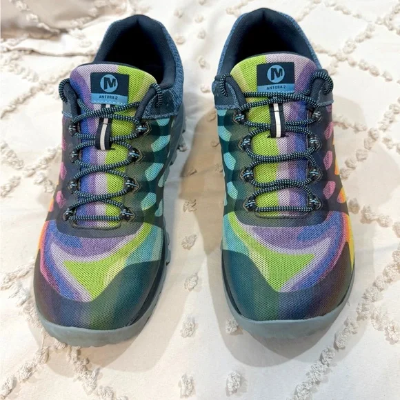 Merrell Antora 2 Trail Running Shoes Rainbow - Picture 3 of 6